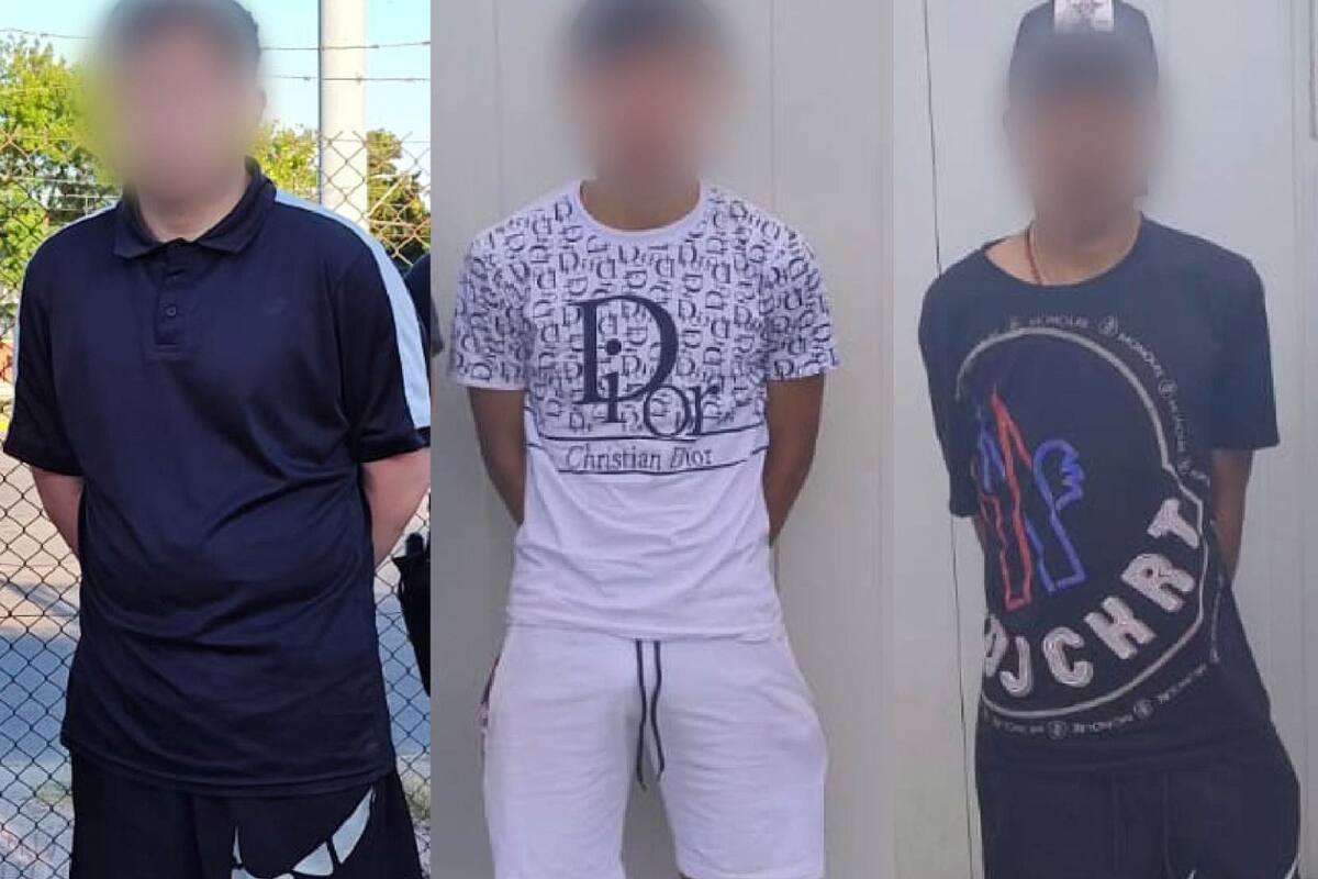 Los tres menores tienen antecedentes
