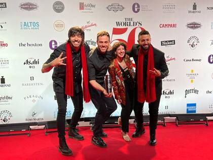 Los tres monos estuvieron presentes en The worlds 50 Best Bars