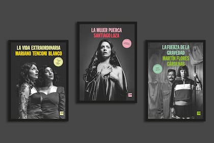 Los tres primeros libros de la colección Programa de mano, de Vinilo