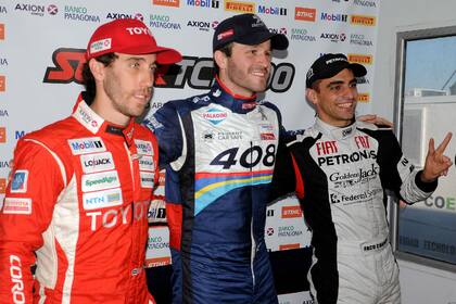 Los tres primeros para la largada de mañana
