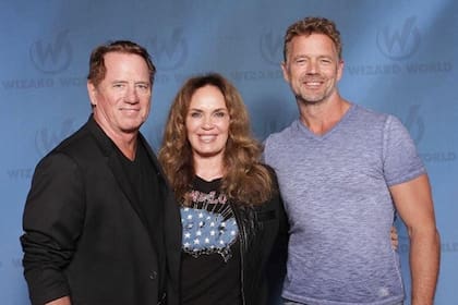 Los tres protagonistas de la mítica serie de los años ochenta