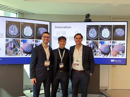 Los tres se conocieron cuando estudiaban Bioingeniería en el Instituto Tecnológico de Buenos Aires