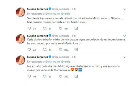 Los tuits de Susana cuando se confundía esa red social con el WhatsApp