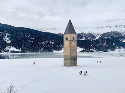 Los turistas compartieron fotos del lugar