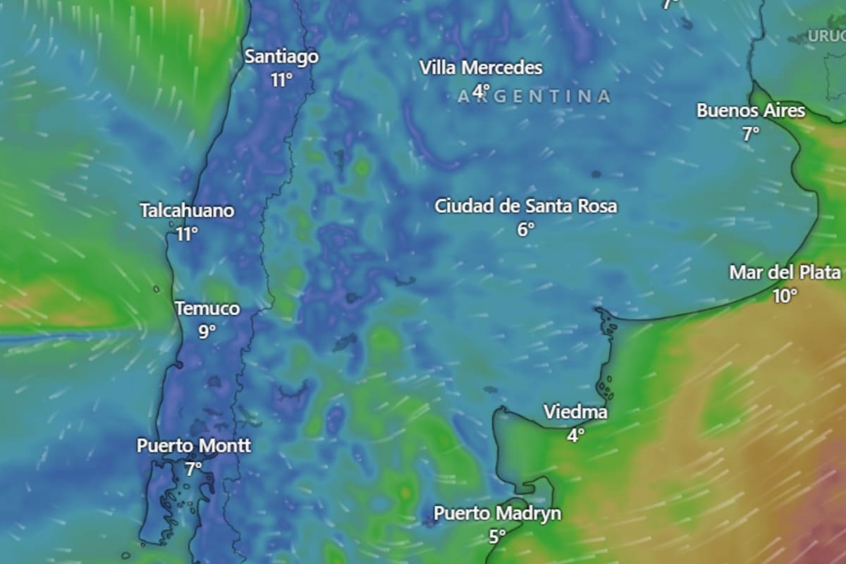 Los últimos días estuvieron ya marcados por bajas temperaturas. Archivo