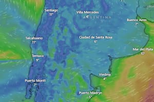 Los últimos días estuvieron ya marcados por bajas temperaturas. Archivo