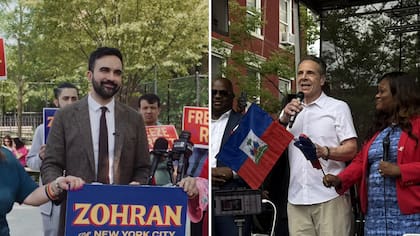 Los últimos sondeos muestran a Zohran Mamdani dos dígitos por arriba de Andrew Cuomo