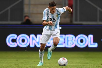 Los únicos títulos de Nahuel Molina son con la selección argentina que conduce Lionel Scaloni