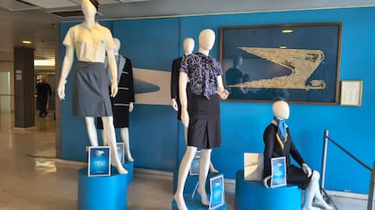 Los uniformes de Aerolíneas Argentinas a lo largo del tiempo