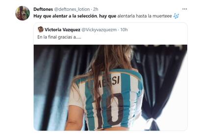 Los usuarios celebraron el triunfo