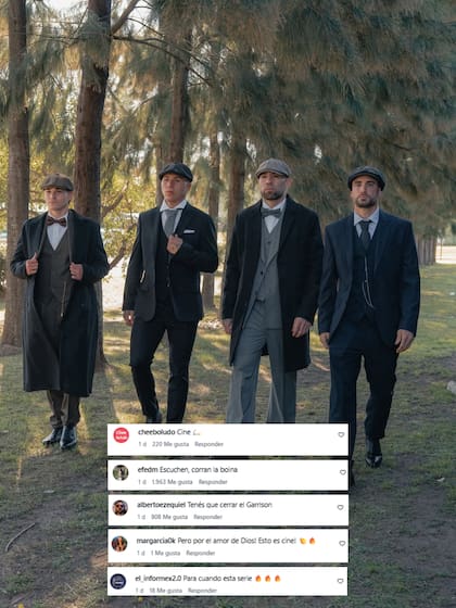 Los usuarios de Instagram quedaron encantados con la producción que hicieron los futbolistas (Foto: Instagram @chenetflix)
