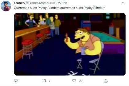 Los usuarios de las redes expresaron sus expectativas por el comienzo de la sexta y última temporada de Peaky Blinders