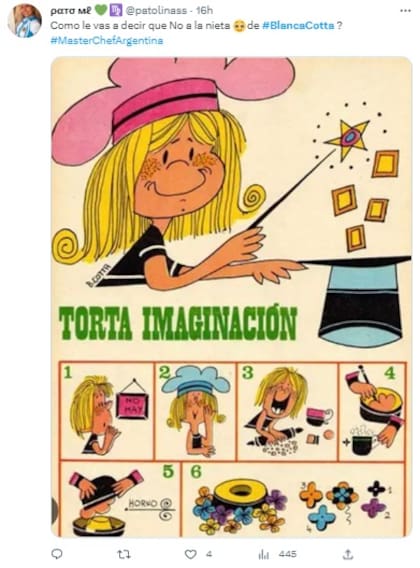 Los usuarios de las redes sociales apoyaron a la nieta de Blanca Cotta tas su rechazo en el reality