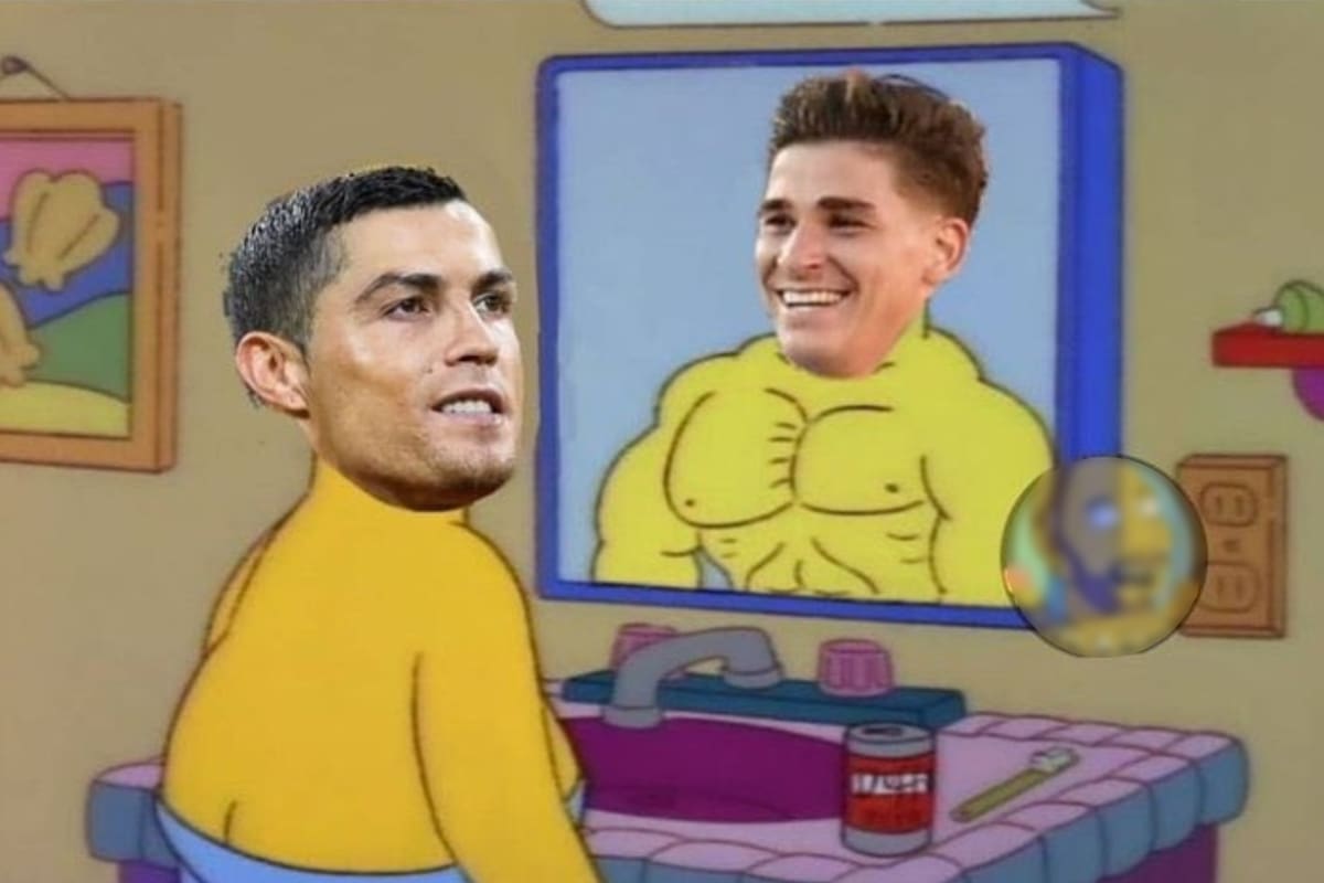 Los usuarios de las redes sociales estallaron de alegría por el triunfo y publicaron cientos de memes por la destacada actuación del delantero millonario