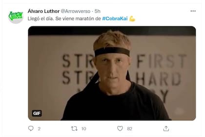 Los usuarios de redes expresaron su entusiasmo por la cuarta entrega de la serie Cobra Kai