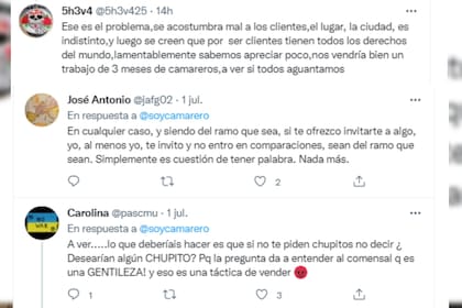 Los usuarios de Twitter opinaron al respecto (Captura Twitter)