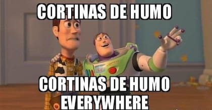 Los usuarios de Twitter postearon diferentes memes en reacción a la presencia de humo en la ciudad