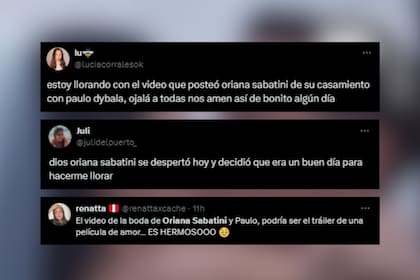 Los usuarios de X se conmovieron con el video de Dybala y Sabatini (Foto: X)