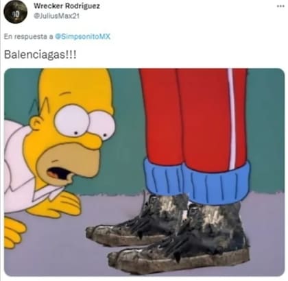Los usuarios dejaron salir su creatividad con los memes de los tenis de Balenciaga
