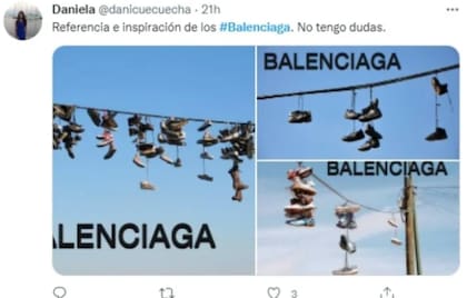 Los usuarios dejaron salir su creatividad con los memes de los tenis de Balenciaga
