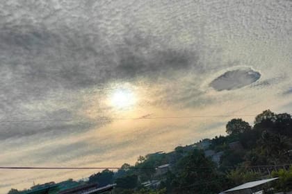 Los usuarios en redes sociales mostraron el fenómeno (Foto X)