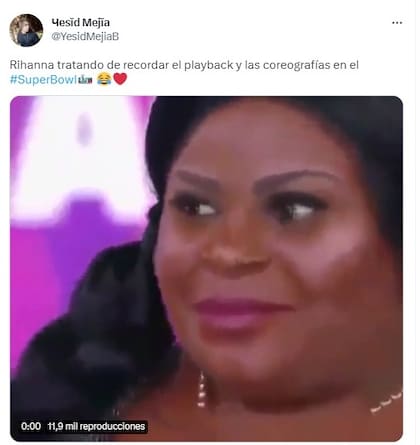 Los usuarios esperaban ansiosos el show de medio tiempo