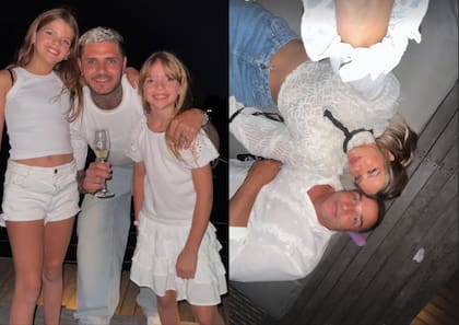 Los usuarios notaron similitudes una vez más entre las fotos de la China Suárez y Mauro Icardi
