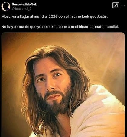 Los usuarios reaccionaron ante el nuevo look de Lionel Messi