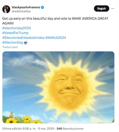 Los usuarios reaccionaron con memes a las elecciones de Estados Unidos