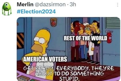 Los usuarios reaccionaron con memes a las elecciones de Estados Unidos
