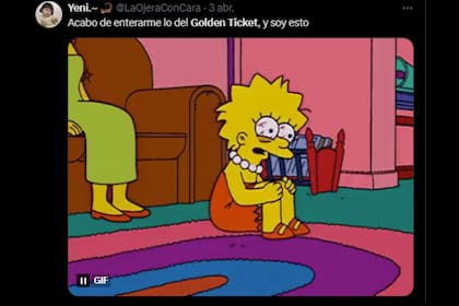 Los usuarios rechazan al Golden Ticket (Captura X)