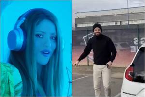 Los usuarios repararon en la patente del Twingo que condujo Piqué en referencia a la canción de Shakira (Foto: Captura de video)