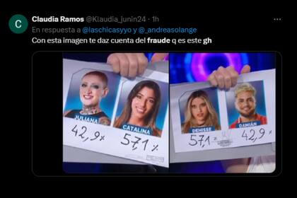 Los usuarios se expresaron en redes sociales (Captura X)