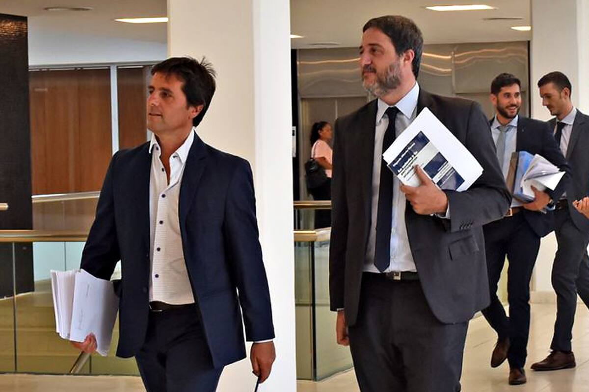 Los valientes fiscales Luis Schiappa Pietra y Matías Edery