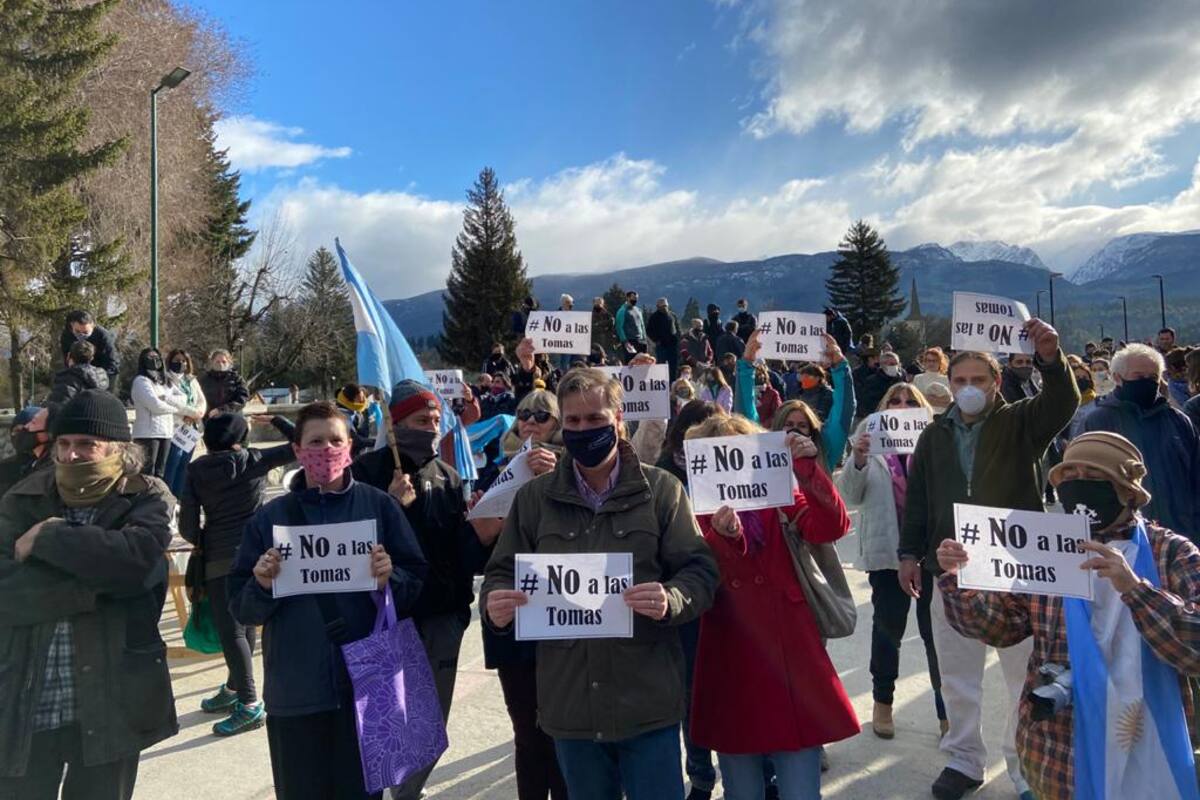 Los vecinos de El Bolsón habían pedido recuperar las tierras ocupadas