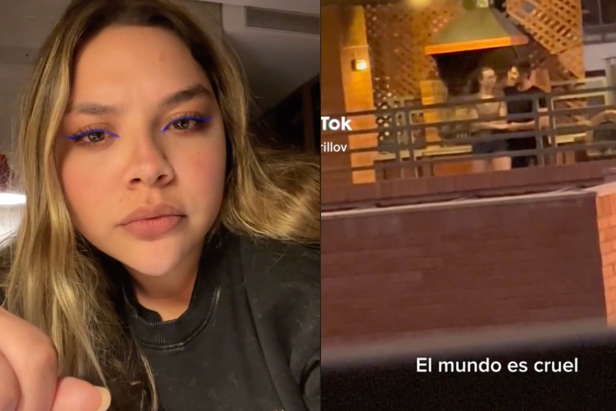 Los vecinos de enfrente de una tiktoker se convirtieron en los protagonistas de un video viral