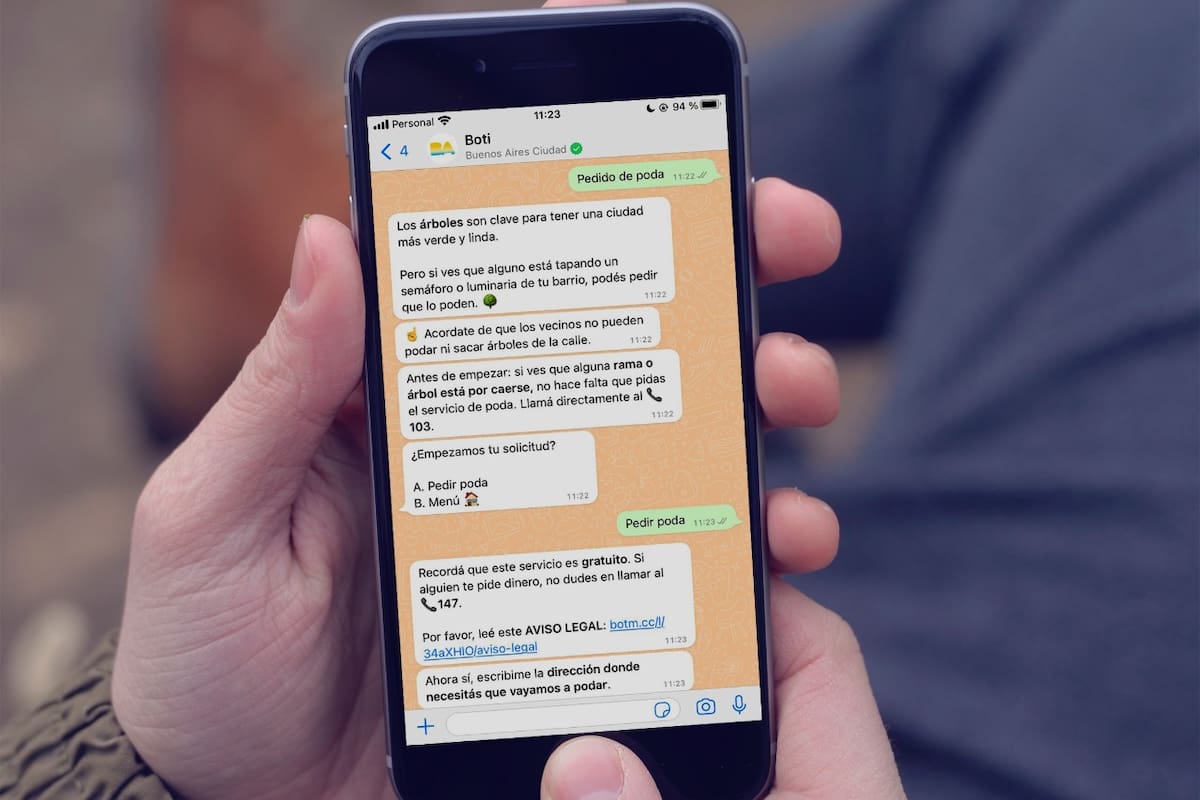 Los vecinos de la Ciudad podrán hacer reclamos vía WhatsApp