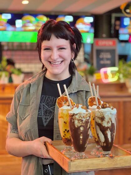Los vegan shakes son otro de los hits de la carta que suele entusiasmar al público infantil.