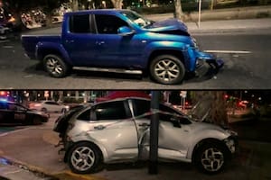 Los vehículos involucrados en el trágico choque