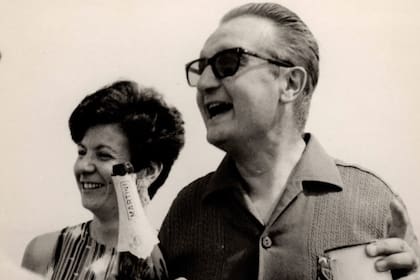 Los verdaderos Giorgio y Gabriella Rosa
