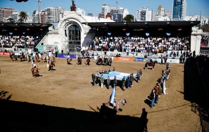 Los veteranos de Malvinas tuvieron su reconocimiento en la Exposición Rural de Palermo