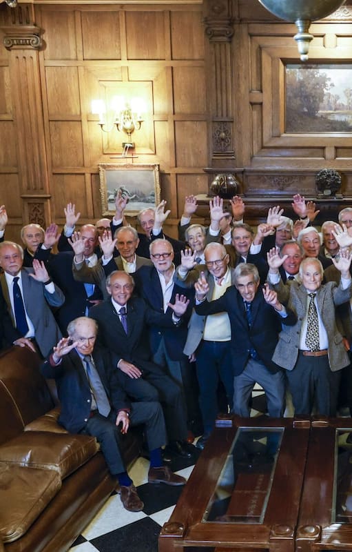 Los veteranos del Club Universitario de Buenos Aires se reunieron para rememorar los 60 años de la temporada en que fueron campeones de las seis categorías de la entidad