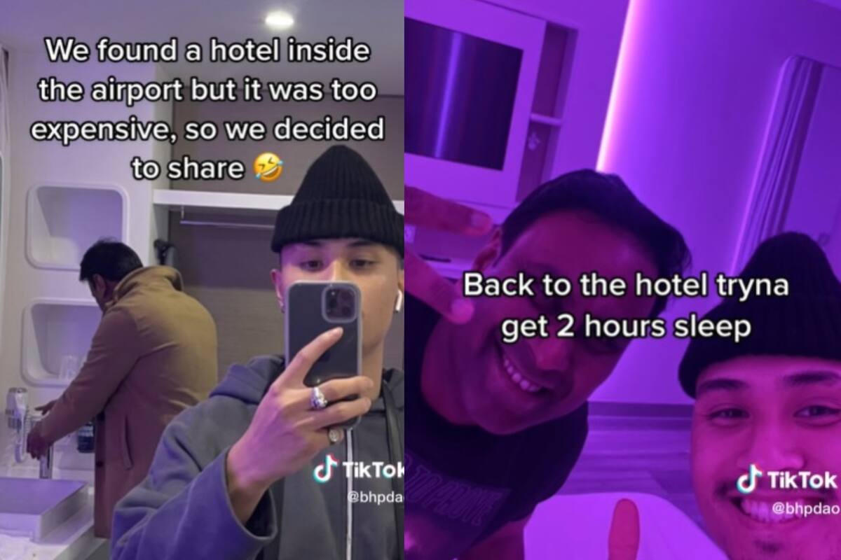 Los viajeros perdieron su vuelo, pero se dejaron llevar y formaron un vínculo