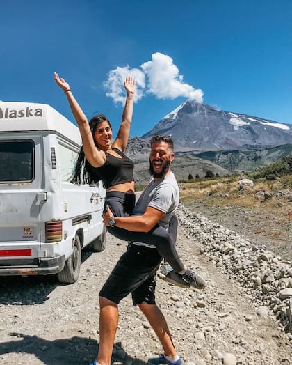 Los viajeros que van mostrando todo su viaje en redes sociales en tiempo real, dan un mensaje de que su casa quedó vacía (Foto: @americando_)