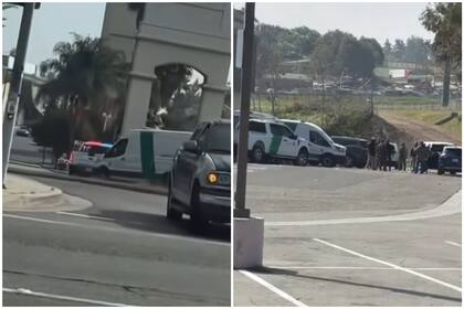 Los videos difundidos en redes sociales muestran el momento en que agentes federales arrestan a más de una docena de jornaleros