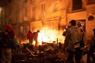 Los violentos disturbios que sacuden a París