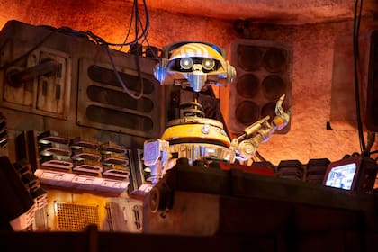 Los visitantes pueden interactuar con los personajes de la película
