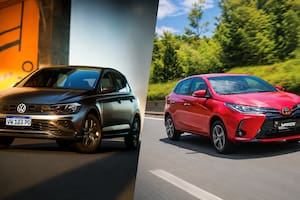 Toyota Yaris vs Volkswagen Polo Track: en qué se diferencian y cuánto vale cada uno