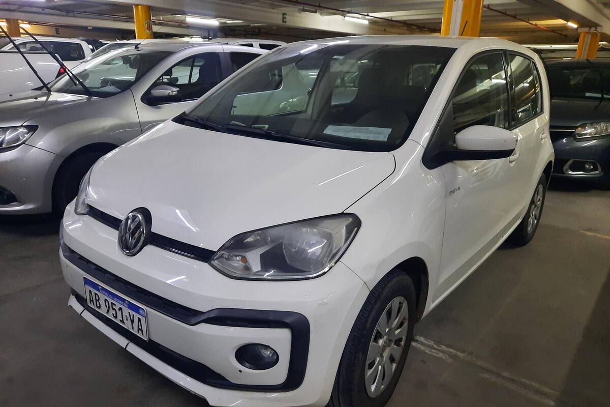 Los Volkswagen Up serán subastados en abril