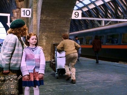 Los Weasley en Harry Potter y la piedra filosofal. Warner Bros.